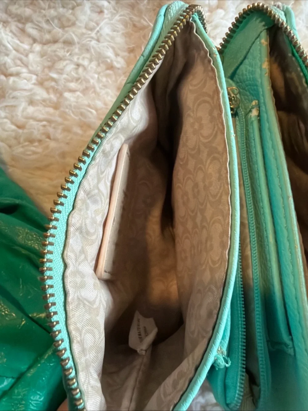 Mint & Seafoam Bag Bundle Chinese Laundry Hobo & Charming Charlie Crossbody